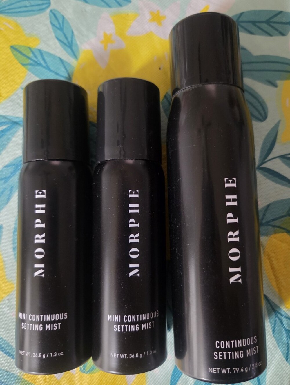 Morphe Black Setting Spray Bundle